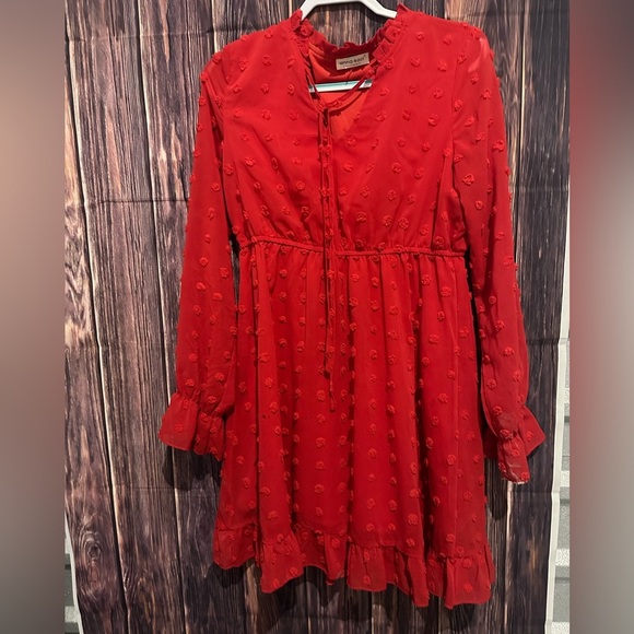 Women's anna-kaci Red A Line Dress, XL, Red - Picture 1 of 8